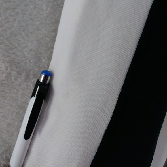 SALE! NWD BCBGMaxazria Sasha Blk/Wht Leggings Pant - Picture 4 of 6